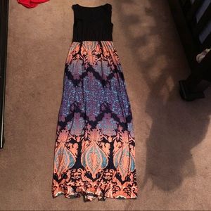 Maxi dress from saved by the dress.